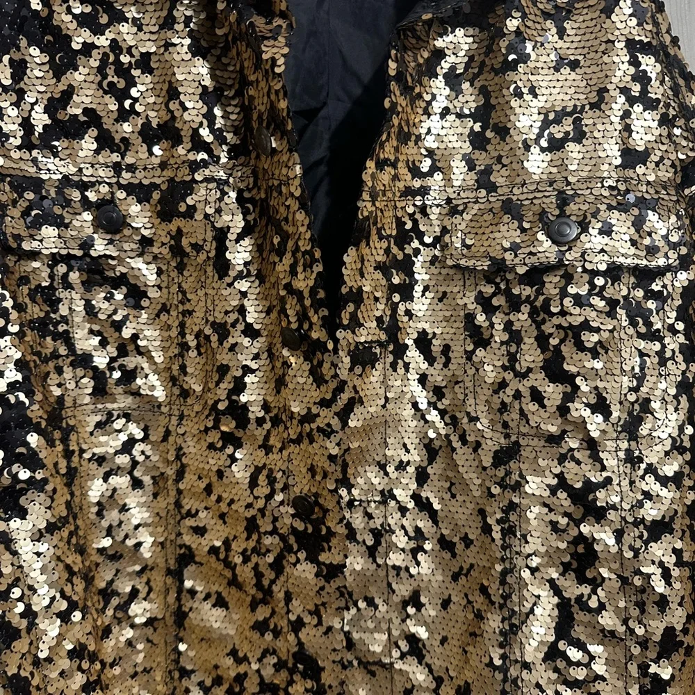 Women’s asos sparkly jacket size M